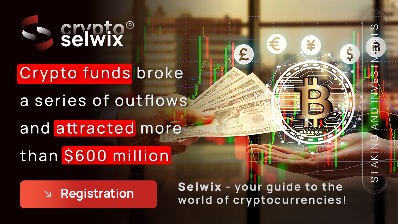 Crypto funds attracted over $600 million, ending the outflow streak
