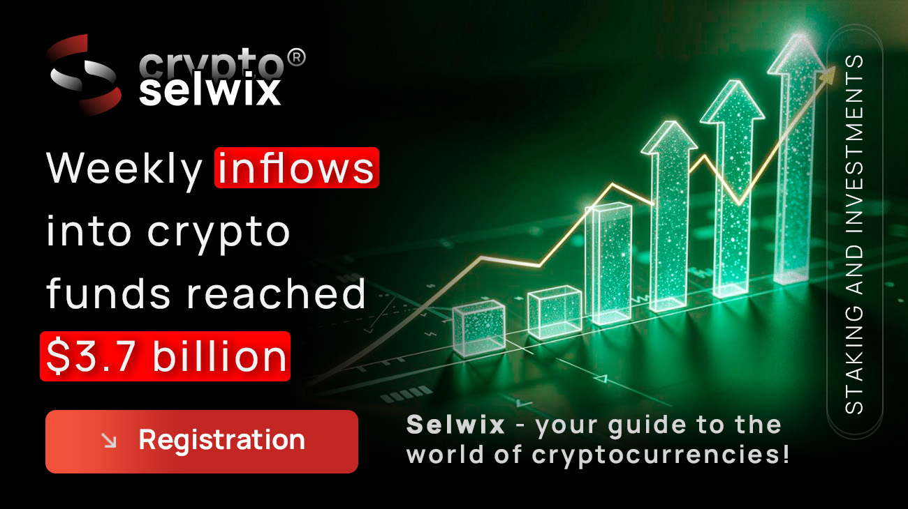 The Largest Weekly Crypto Fund Inflow of the Year Hits $3.7 Billion