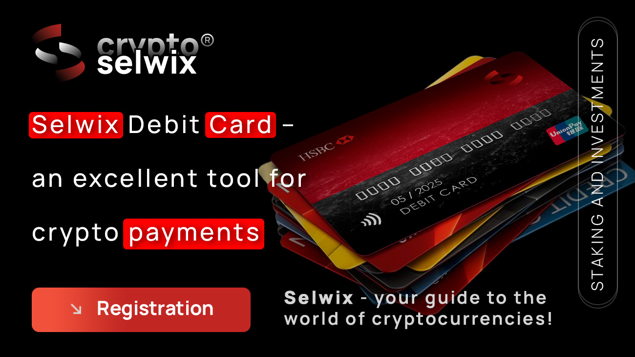 Selwix debit card – a great tool for crypto payments